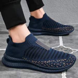 Designer Summer Breathable Men's Sports Shoes, Comfortable Running Shoes, Tenis Outdoor Sliding in Running Shoes, 2025 New Model - Image 4