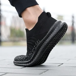 Men Shoes Breathable Men's Sneakers Comfortable Running Shoes Tenis Outdoor Slip On Walking Sneakers Sock Jogging Shoes - Image 2