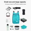 For Camping Hiking Travel Multifunctional Outdoor Folding Backpack High Density Lightweight Waterproof Nylon Fabric Sports Bag