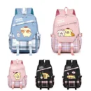 Pompompurin Backpacks Kids Boys Girls School Bags Cartoon Bag Student College Bookbag Kindergarten Rucksack Women Lady Travel