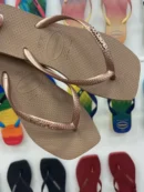 Fashionable Black Women's Shoes Brazilian Flip Flops Sexy Plus Size Women's Slippers Outdoor Beach Slippers zapatos de mujer
