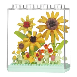 Bouquet Flowers Bricks Constructor Set for Adults Children Toys Flower Mini Particles Building Blocks Assembled Bricks Girl Gift - Image 6