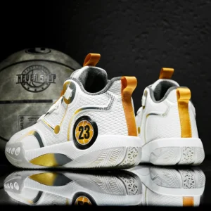 Rotary Button Design Men's Vulcanized Shoes Fashion Mixed Colors Casual Shoes Lightweight Breathable Men Basketball Shoes - Image 6