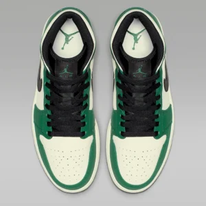 Nike genuine Air Jordan 1 AJ1 men's mid top cushioned sports basketball shoe 852542 - Image 3