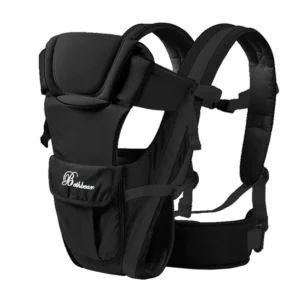 Baby Sling Carrier, 4-in-1 Ergonomic Baby Backpack Carrier, Easily Adjustable Baby Carrier Newborn to Toddler - Image 2