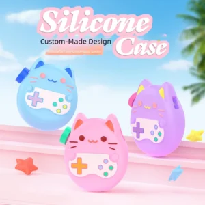 For Tamagotchi Paradise Silicone Case Stylish Non-Slip Ultra-Thin Liquid Cute Protective Cover Soft Shell Game Accessories Parts