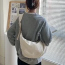 New Fashion Shoulder Bag Summer Large Capacity Casual Nylon Women Shoulder Bag Korean Style Hobos Bag Youth Crossbody Tote
