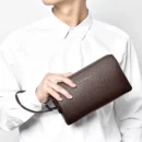 New Arrival Men's Clutch, High-Quality Business Solid Color Purse for Men handbags mens bag men wallet bolsos hombre clutch sac