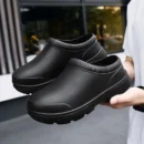 2024 Men Women EVA Chef Shoes Non-slip Waterproof Oil-proof Shoes Comfortable Workers Slippers Outdoor Fishing Shoes