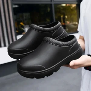 2024 Men Women EVA Chef Shoes Non-slip Waterproof Oil-proof Shoes Comfortable Workers Slippers Outdoor Fishing Shoes