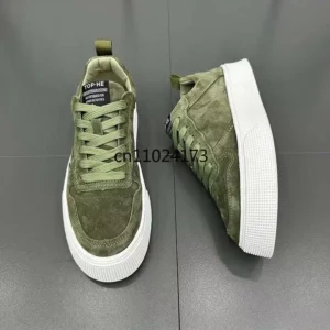 Men's Leather Casual Shoes Loafers 2025 Spring New Comfortable Skatebaord Shoes Flat Shoe Versatile Man Sneakers Tenis Masculino - Image 5