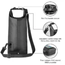Travel Crossbody Bag Waterproof PVC Dry Bag 2L Swimming Diving Rafting Floating Shoulder Bags Outdoor Beach Sport Surfing Pouch
