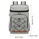 Cooler Backpack Waterproof Camping Cooler Leakproof Travel Cooler Lightweight for Men Women for Picnic Camping Hiking Shopping