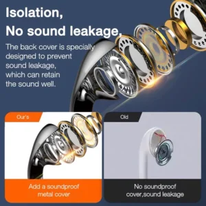 3.5mm Wired Headphones In Ear Headset Wired Earphones with Mic Bass Stereo Earbuds Sports In-line Control For Xiaomi Phones - Image 4