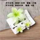 3Pc Sweet Colorful Plumeria Flower Shark Clips Hair Claw Bohemian Ponytail Clip Plastic Hairpin Barrette Summer Hair Accessories