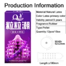 12pcs Condom Vaginal Massage Sex Toy for Adult Men G-spot Dotted Safety Penis Sleeves Stimulation Sex Product Sexual Goods