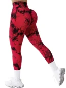 Tie Dye Yoga Pants Sport Leggings Women Seamless High Waist Push Up Woman Tights Fitness Workout Leggins Gym Clothing 2025 New