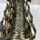 Simple All-Match Handbag Ladies 2024 New Handbags Women Round Bucket Straw Bag Korean Handmade Woven Basket Rattan Handbag