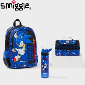 Australia Smiggle Schoolbag Sonic Backpack Cartoon Series Children School Bag Anime Backpack Student Gift