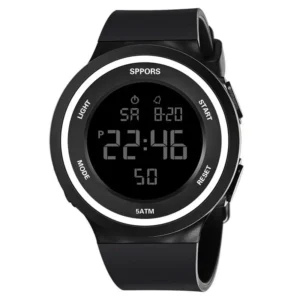 Waterproof Led Watches for Men Outdoor Sports Men Digital Led Quartz Alarm Men Wrist Watch Fashion Electronic Watch Relogio New - Image 2