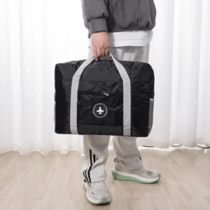 Large Capacity Foldable Airplane Bag, Travel Bag, Lever Lift, Portable Storage Bag, Sports and Fitness Bag organizer storage bag - Image 5