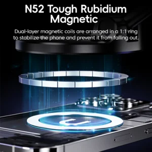 360° Rotation Car Dashboard Holder Magnetic Suction Cup Holder Foldable Kitchen Lazy Phone Bracket For iPhone Android Smartphone - Image 3