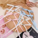2-12PCS Women Bow Hairpins Y2K Braided Long Ribbon Hair Clip Hair Barrettes Lolita Balletcore Headdress Girl's Hair Accessories