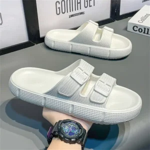 44-45 Anti Slip Mens Red Boots Sandals Men Daily Shoes Summer Men's Slipper Sneakers Sports Sunny Baskette Teniis - Image 3