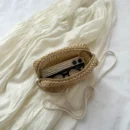 Ladies Fashion Summer Straw Crossbody Bag Women Beach Holiday Shopping Woven Shoulder Handbag Messenger Purses for Women Bags