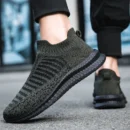 Designer Summer Breathable Men's Sports Shoes, Comfortable Running Shoes, Tenis Outdoor Sliding in Running Shoes, 2025 New Model