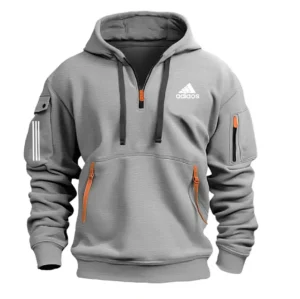 Autumn Men's Hoodies Multi-Pocket Zipper Placket Comfortable Casual Hoodies Pullover Sweatshirts Men's Hooded Sweatshirts - Image 4