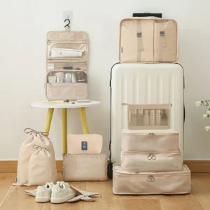 Travel Set Storage Bags Clothes Digital Toiletries Shoes Organizer bag Student Dormitories Clothing Sorting Bags Packing Cubes - Image 3