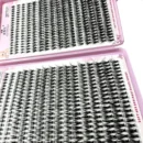640Pcs 8D Fluffy Thick Eyelash Clusters D Curl Wispy Individual Lashes 8-16mm Mix False Eyelashes Extensions Cluster Lashes