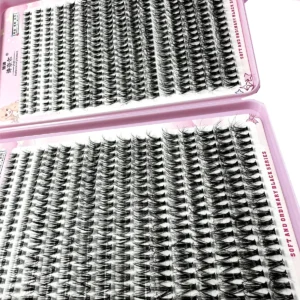 640Pcs 8D Fluffy Thick Eyelash Clusters D Curl Wispy Individual Lashes 8-16mm Mix False Eyelashes Extensions Cluster Lashes - Image 4
