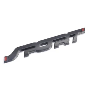 Car Accessories Sticker Styling Metal 3D Chrome Black Auto Car Trunk Racing Sport Word Letter Logo Emblem Badge Decal Sticker - Image 3