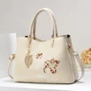 New Woman bag shoulder bag Large capacity Handbag for Women 2025 leather Printed monogram single shoulder straddle bag