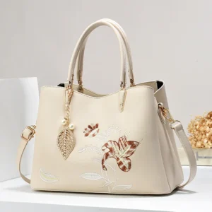 New Woman bag shoulder bag Large capacity Handbag for Women 2025 leather Printed monogram single shoulder straddle bag - Image 2
