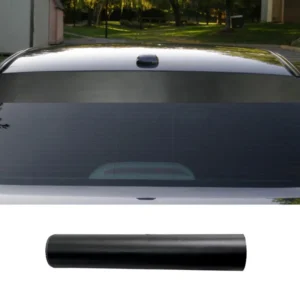 130x20cm Car Windscreen Sun Strip Sticker Matte Black Auto Front Windshield Sun Film Vinyl Decal Sticker Car Decor Accessories - Image 2