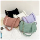 2025 New Summer New Women's Bag Fashion Nylon Shoulder Bag Women's Korean Edition Small Bag Underarm Bag