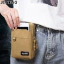 EDC Molle Bag Purse Single/double Layer Outdoor Waist Fanny Pack Men Phone Pouch Camping Hunting Tactical Waist Bag