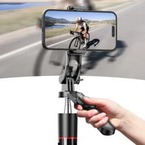 MEUYAG Monopod Remote Shutter With Fill Light for iPhone Samsung Xiaomi Phone Holder Mini Tripod Wireless Bluetooth Selfie Stick - Image 4