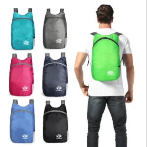 For Camping Hiking Travel Multifunctional Outdoor Folding Backpack High Density Lightweight Waterproof Nylon Fabric Sports Bag - Image 2