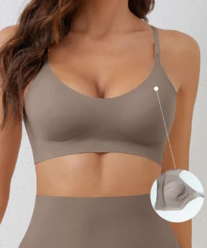 Soft Support Seamless Underwear Comfortable Gathering No Steel Ring Collection Light Thin Breathable Bra Style