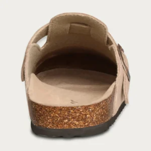 Crestar Cork Suede Mules Slippers For Women Fashion Men Clogs Shoes Classic Cork Antislip Outdoor Slippers With Arch Support - Image 5