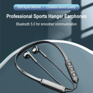 Wireless Bluetooth 5.0 Neck-Hanging Type Stereo Bluetooth Earphone Earphones With Mic Bluetooth Headset Bluetooth Headphone