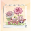Bouquet Flowers Bricks Constructor Set for Adults Children Toys Flower Mini Particles Building Blocks Assembled Bricks Girl Gift