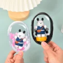 Jewelry Organizer Transparent Storage Pouch Mystery Box Keychain Bag Storage Case Thicken Wallet Cute Doll Bag Organization
