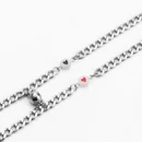 2025 New Best Friends Magnetic Glow Bracelet Couple Simple Punk Alphabet Beads Fluorescent Friendship Bracelet Jewelry Set Gifts