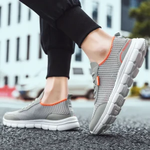 Men Sneakers Summer Mesh Running Shoes Lightweight and Breathable Sneakers For Men - Image 3