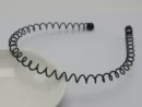 5 Fashion Unisex Headbands Wave Hair Band Metal Wire Black Hoop Hair Accessories